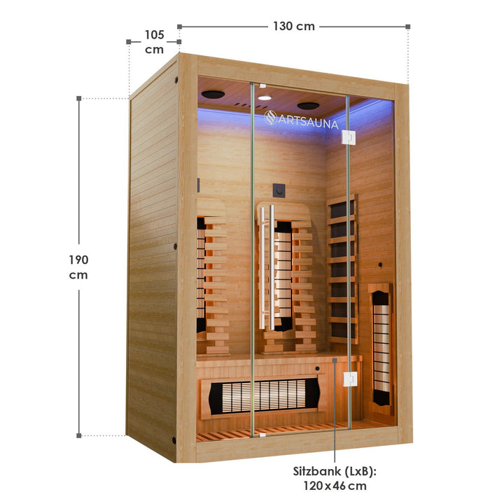 Cabine infrarouge Kiruna 130 Premium