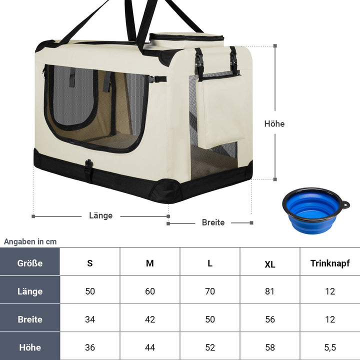 Caisse de transport pour chien Lassie