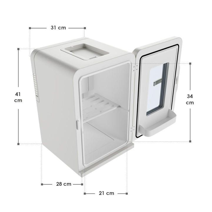 Mini-réfrigérateur 2 en 1 15 litres