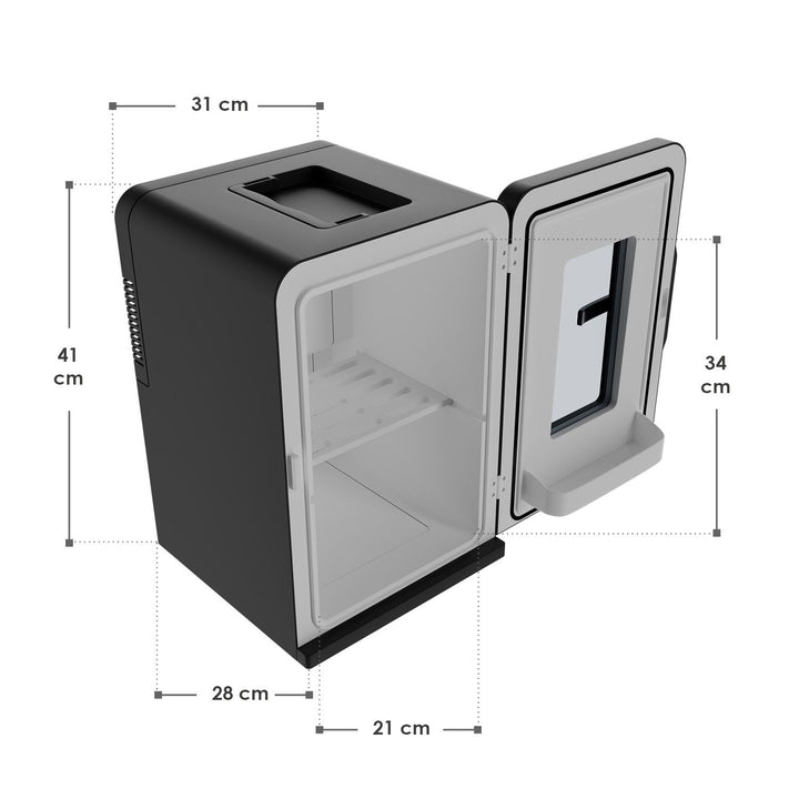 Mini-réfrigérateur 2 en 1 15 litres