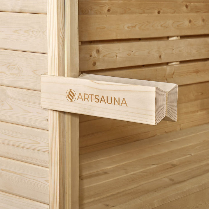 Sauna tonneau Spitzberg avec poêle de sauna