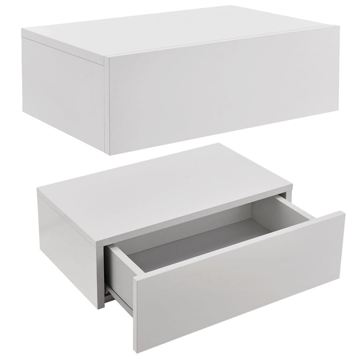 Lot de 2 tables de nuit suspendues