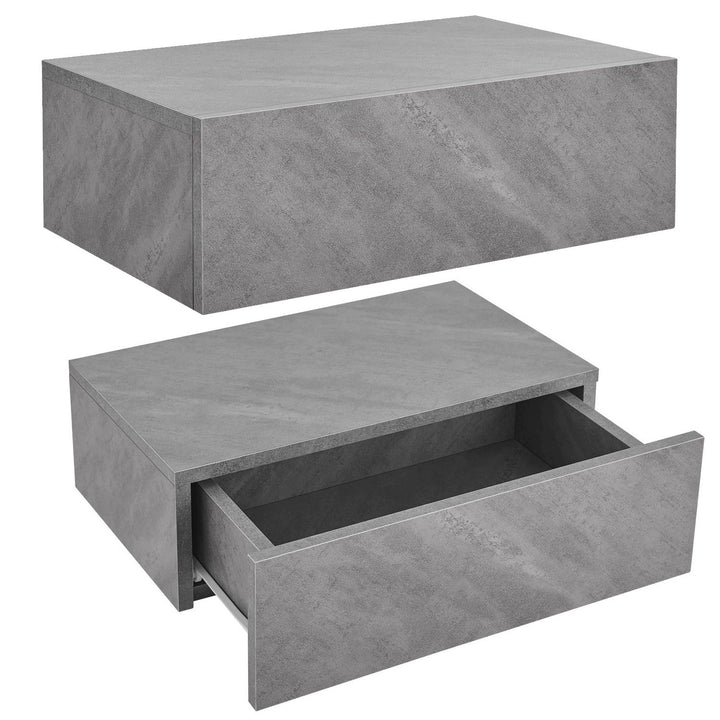 Lot de 2 tables de nuit suspendues