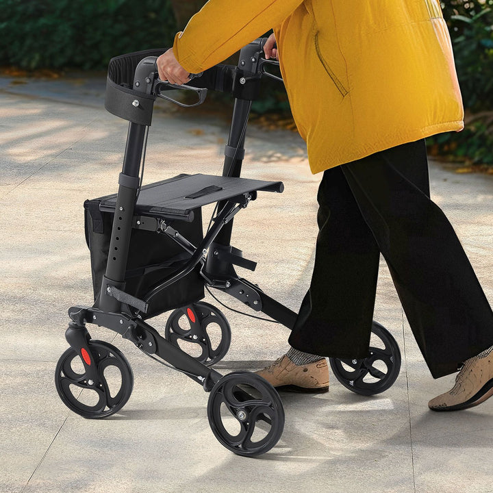Déambulateur en aluminium Vital avec siège