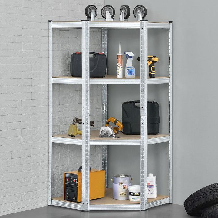 Étagère d'angle Corner Easy 160 x 75 x 40-75 cm