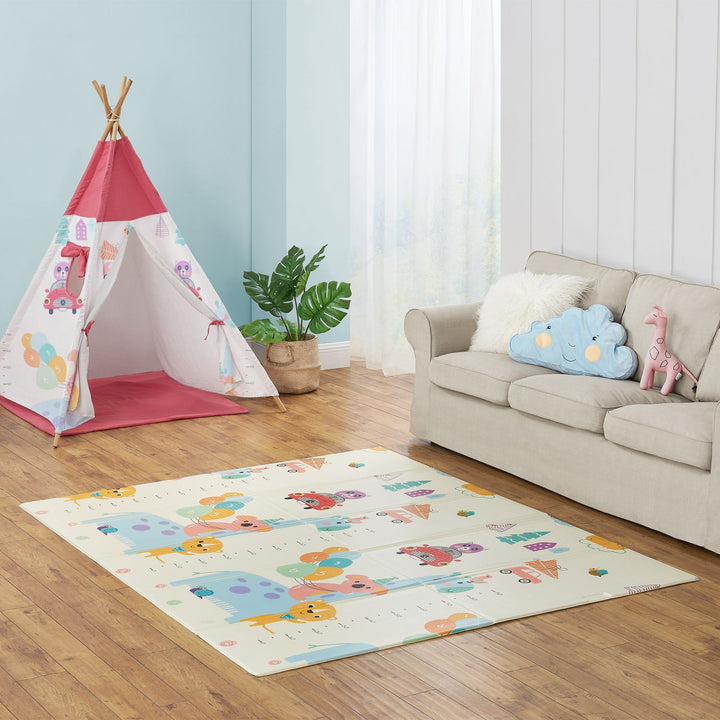 Kinder Spielmatte 180 x 200 cm - diverse Designs