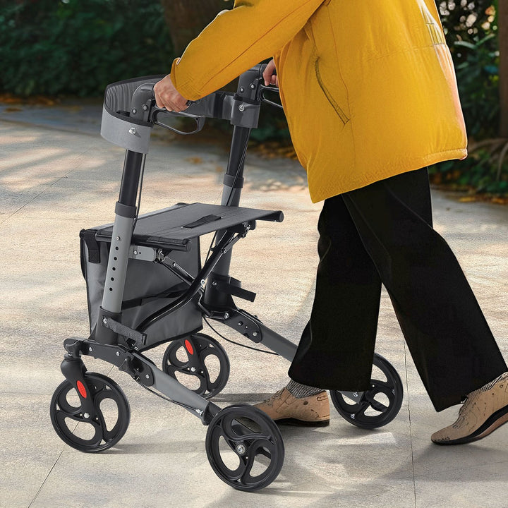Déambulateur en aluminium Vital avec siège