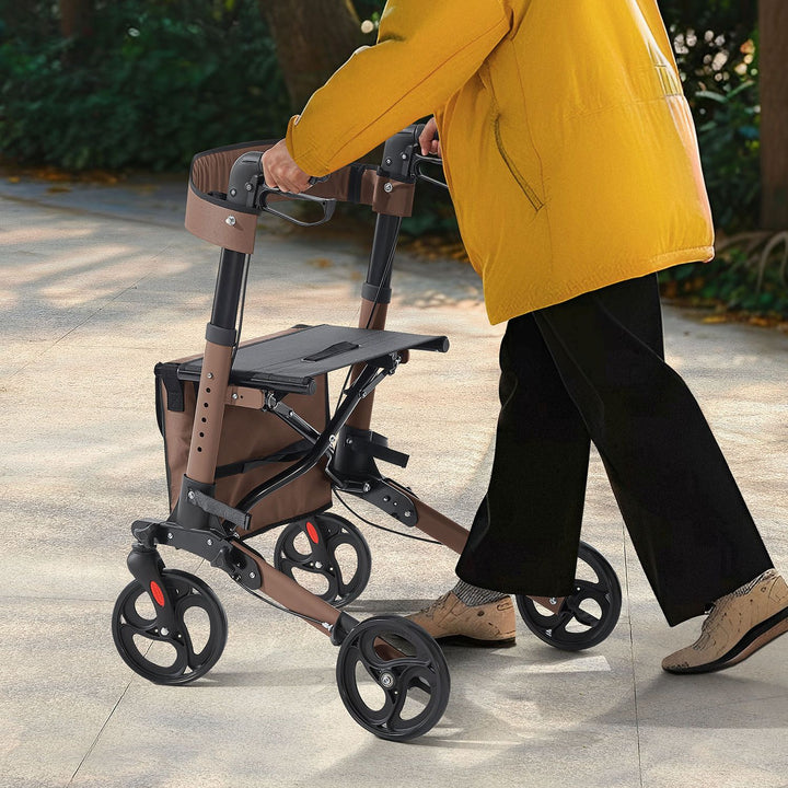 Déambulateur en aluminium Vital avec siège