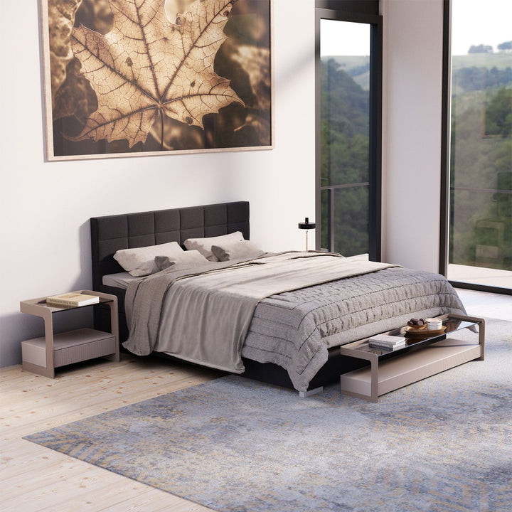 Boxspringbett Seattle - Malmo-Stoff