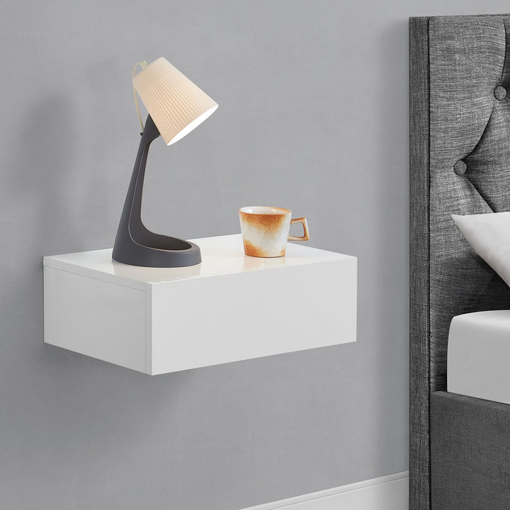 Lot de 2 tables de nuit suspendues
