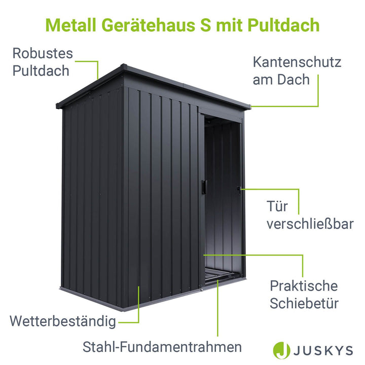 Abri à outils en métal