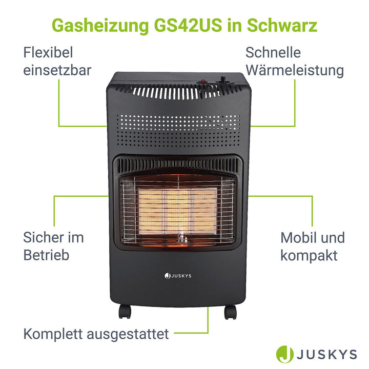 Gasheizer für Innenräume