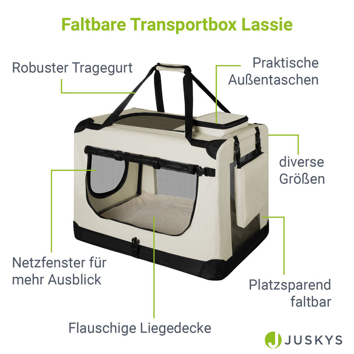 Caisse de transport pour chien Lassie