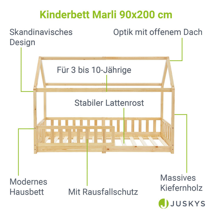 Kinderbett Marli 90 x 200 cm