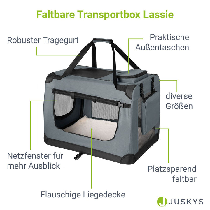 Caisse de transport pour chien Lassie