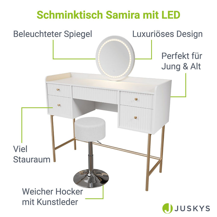 Schminktisch mit Spiegel Samira