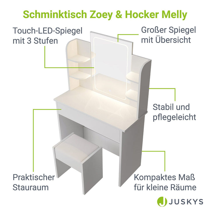 Schminktisch Zoey & Hocker Melly