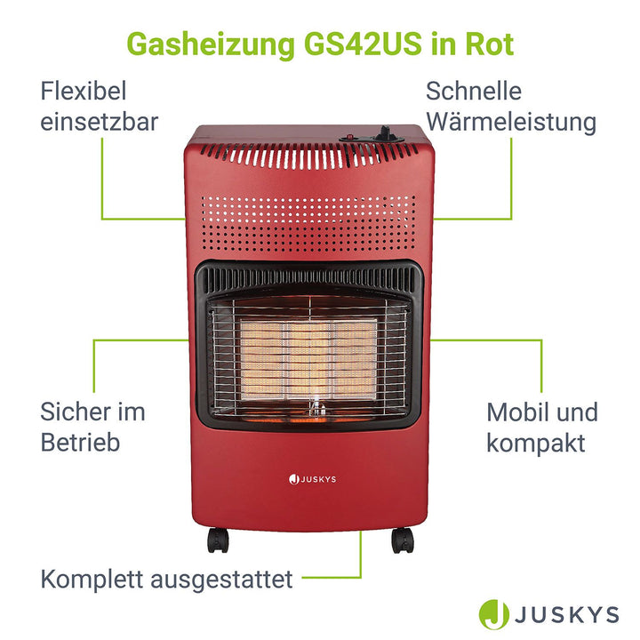 Gasheizer für Innenräume