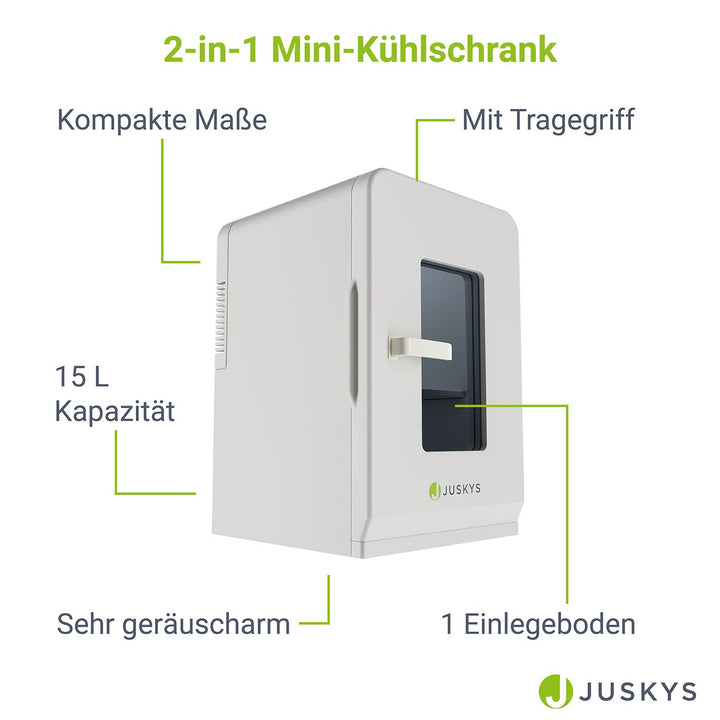 Mini-réfrigérateur 2 en 1 15 litres