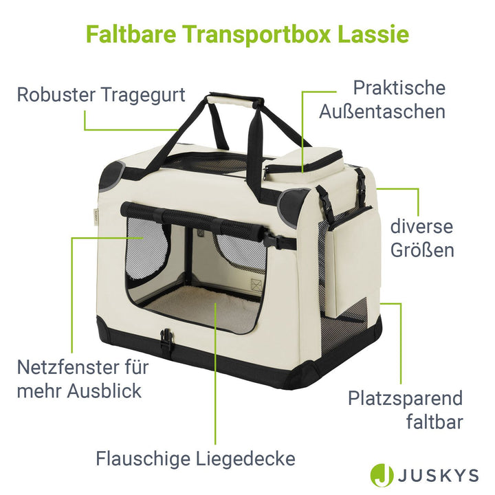 Caisse de transport pour chien Lassie