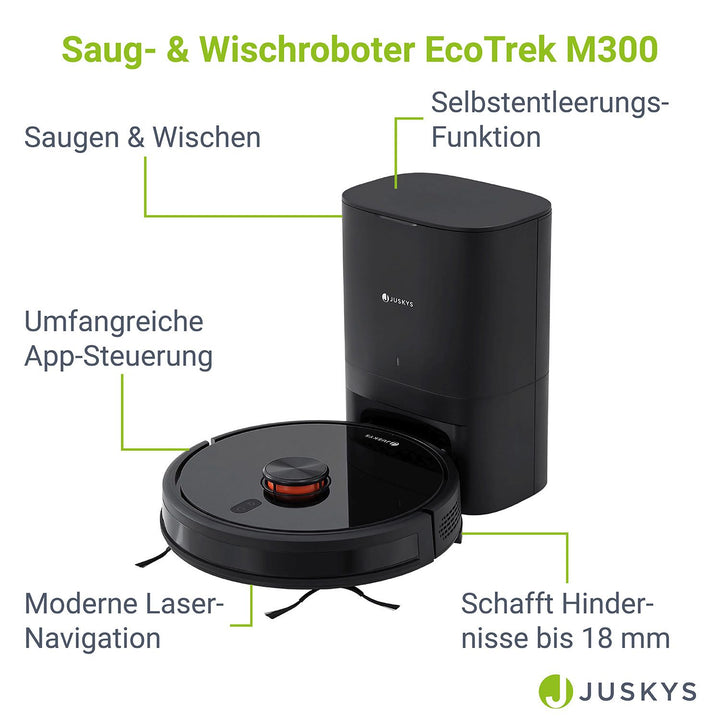 Aspirateur robot EcoTrek M300