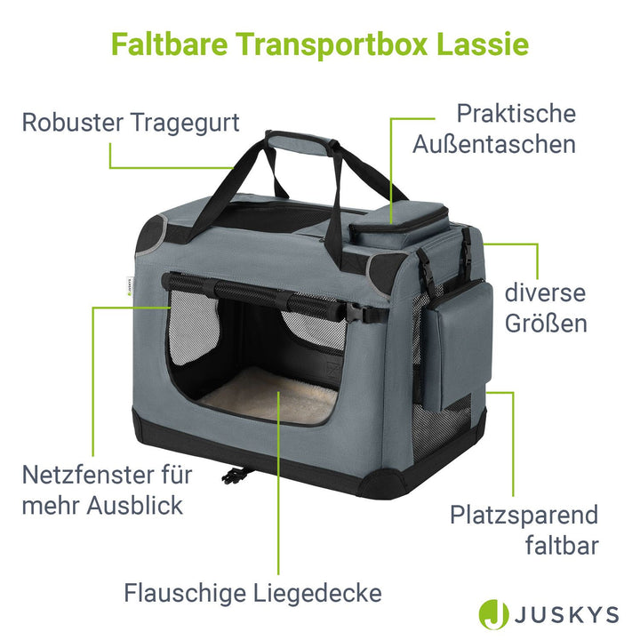 Caisse de transport pour chien Lassie