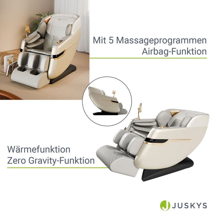 Massagesessel mit Ganzkörpermassagefunktion