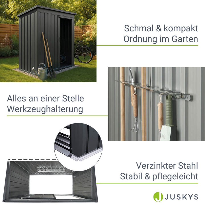 Abri à outils en métal