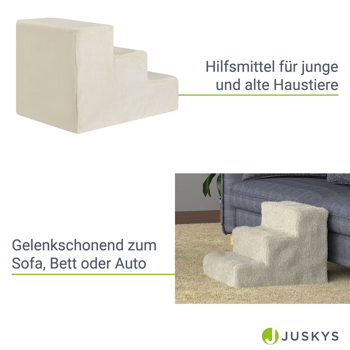 Haustiertreppe Timmy mit 3 Stufen