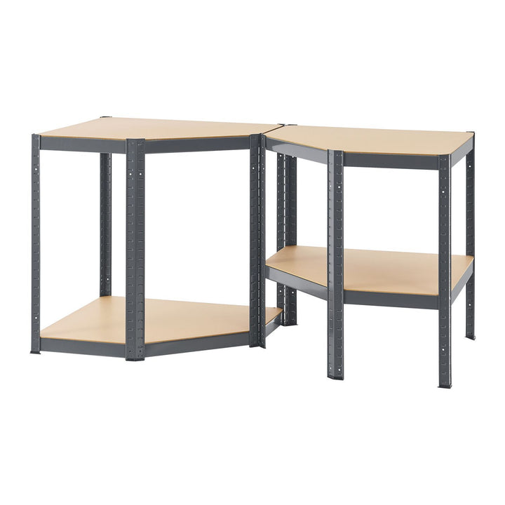 Étagère d'angle Corner Easy 160 x 75 x 40-75 cm