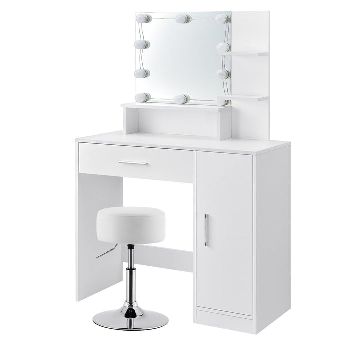 Schminktisch Zoey mit Hocker Tonia