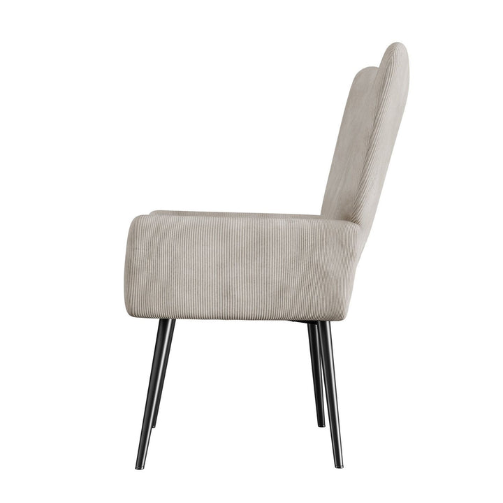 Ohrensessel mit optionalem Hocker Odense