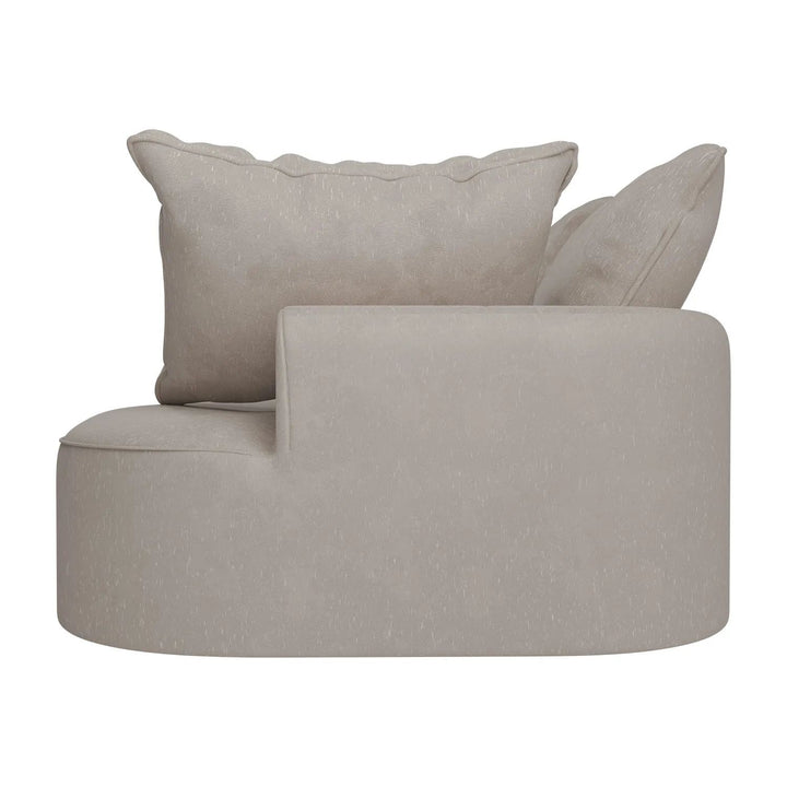 Sofa Tirano mit Ottomane & Dekokissen