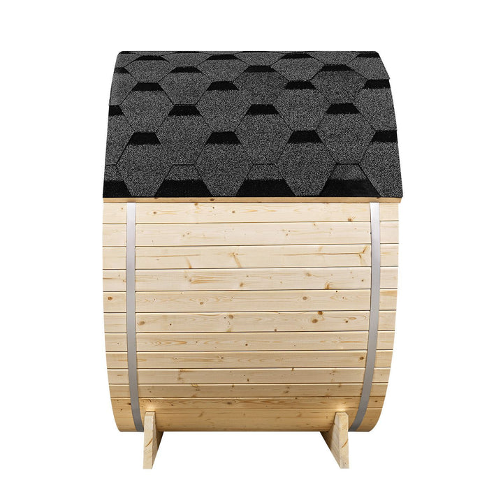 Sauna tonneau Spitzberg avec poêle de sauna