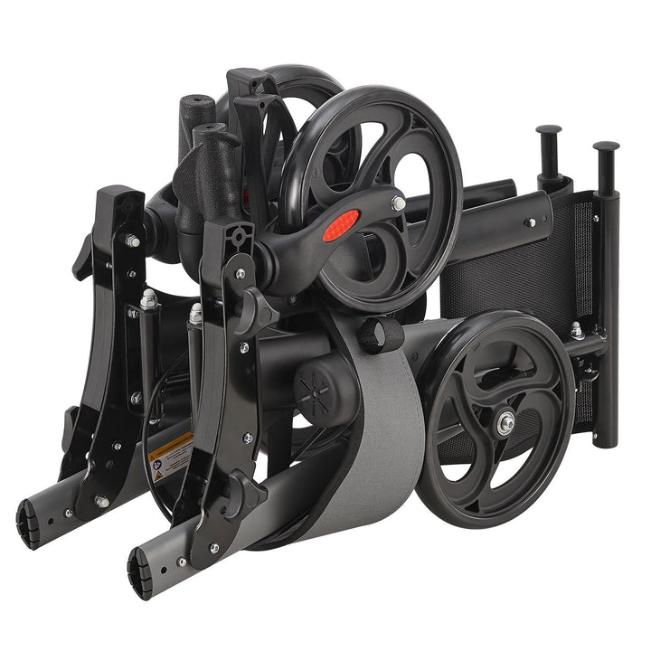 Déambulateur en aluminium Vital avec siège