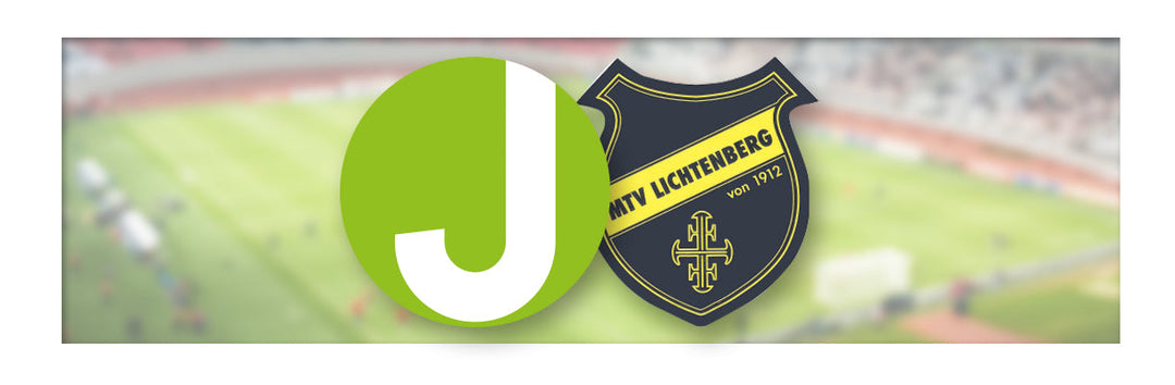 Juskys  als Großsponsor beim Bezirksligisten MTV Lichtenberg