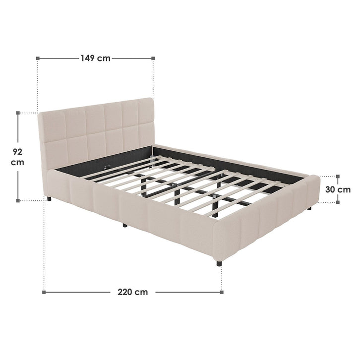 Lit capitonné Florence