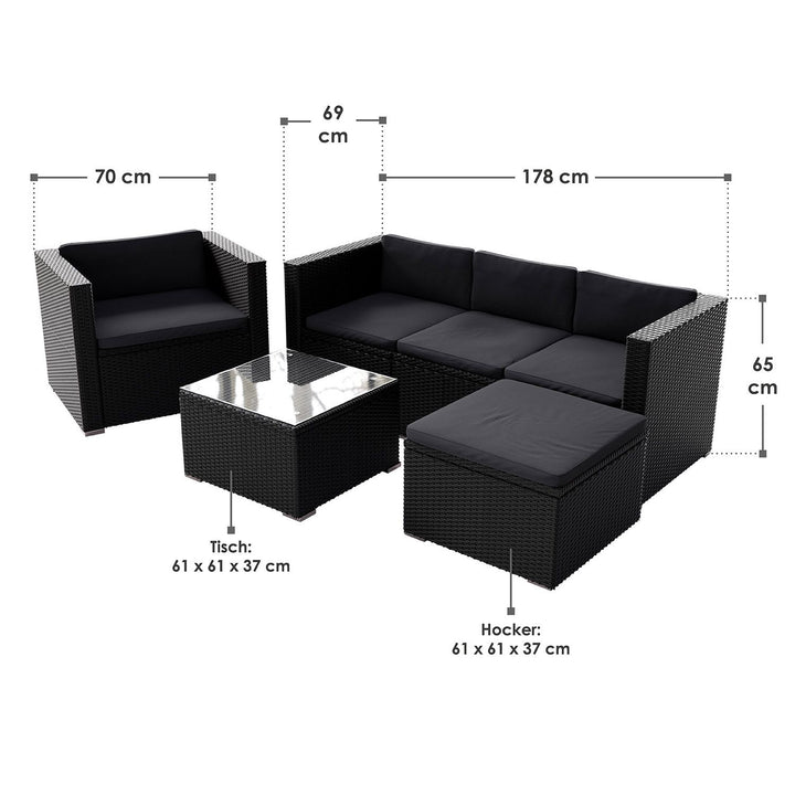 Salon en polyrotin Punta Cana