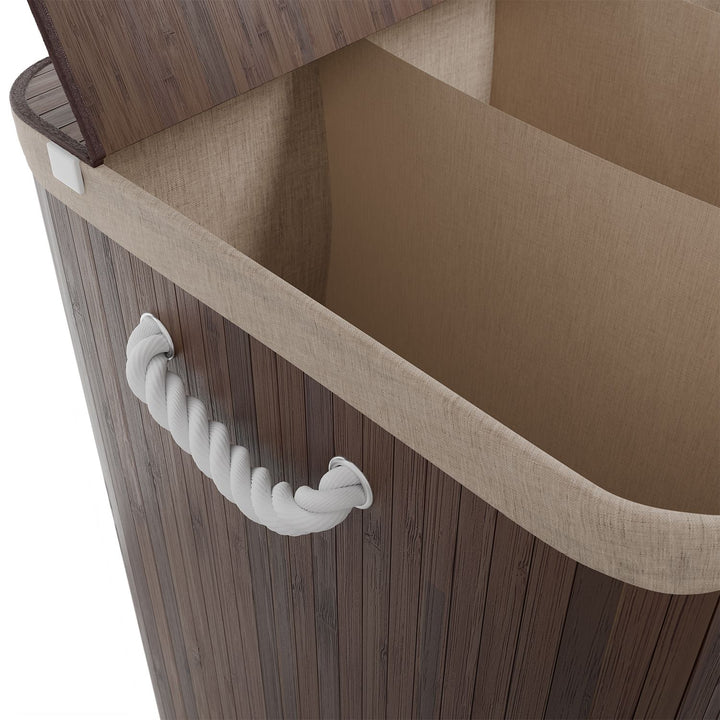 Bambus Wäschekorb Curly