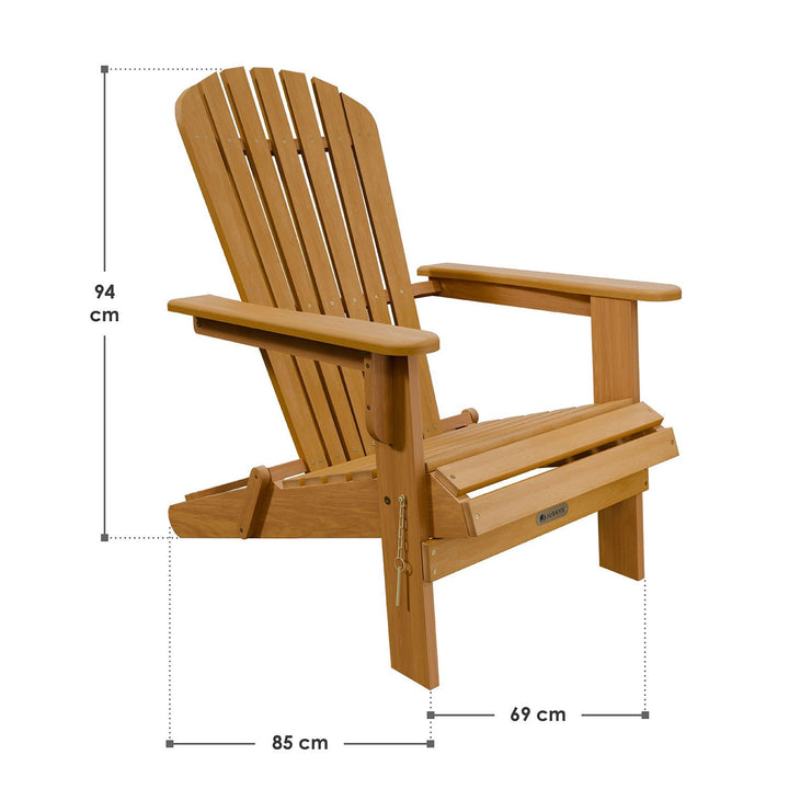 chaise longue pliante de jardin Corfou