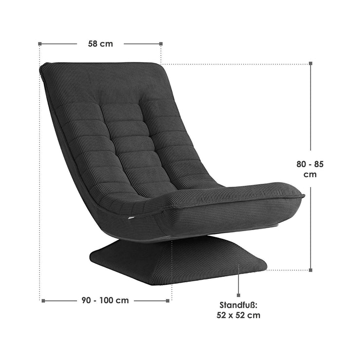 Relaxsessel Korsika mit Cord