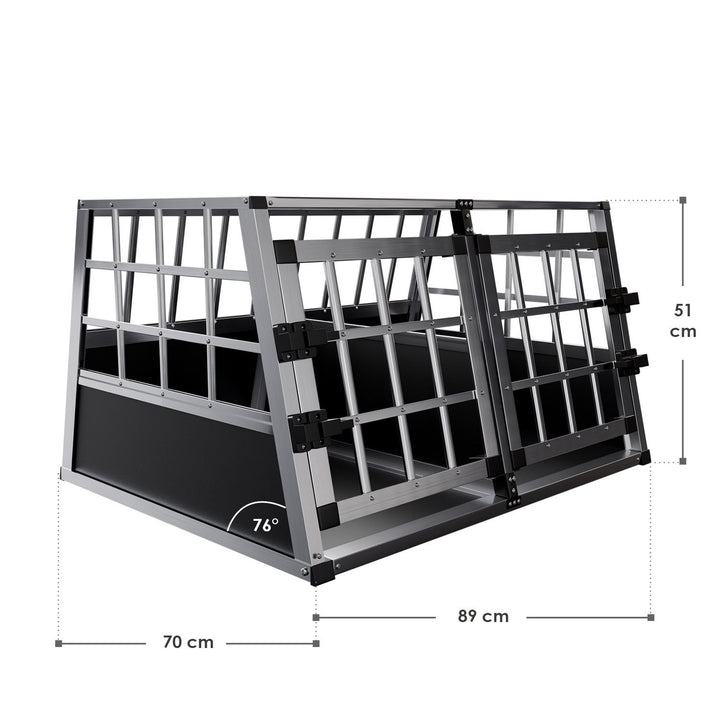 Aluminium Hundetransportbox