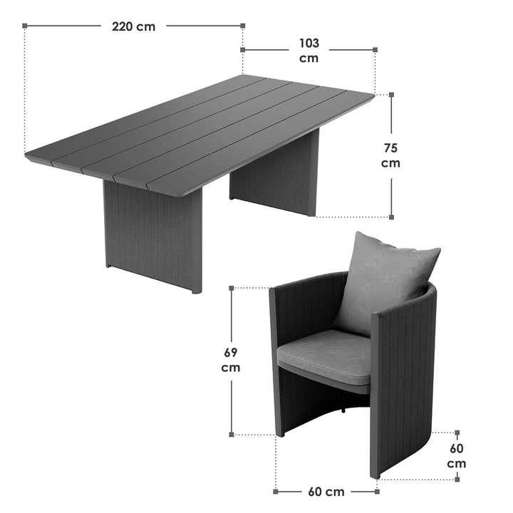 Premium Sitzgruppe Costa Luna