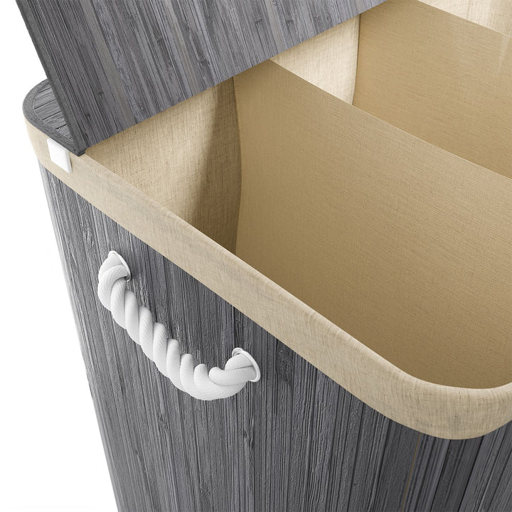 Bambus Wäschekorb Curly