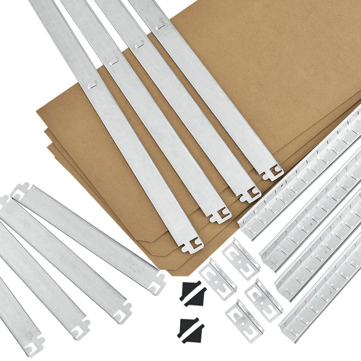 Lagerregal Basic 2er bis 8er Set 180 x 90 x 40 cm