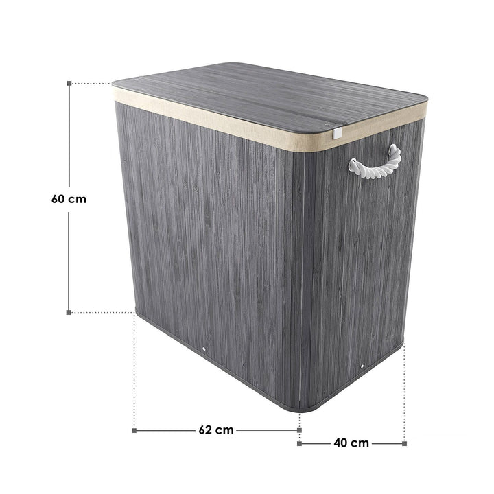 Bambus Wäschekorb Curly