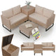 Salon de jardin pour 4 personnes Santorin