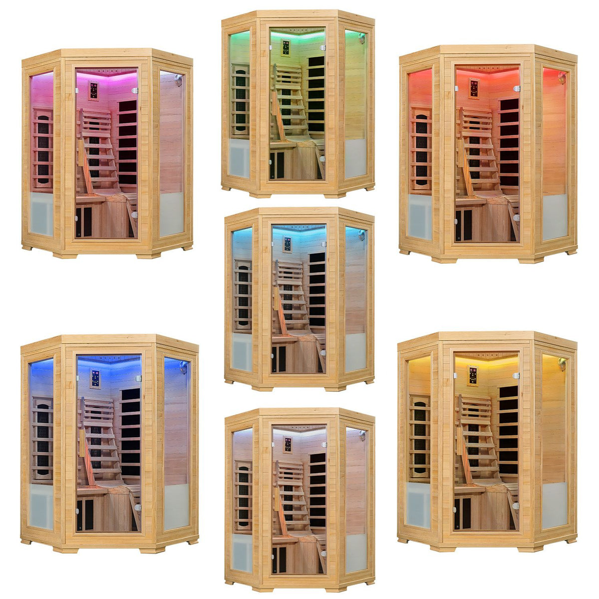 Cabine de sauna infrarouge Aalborg