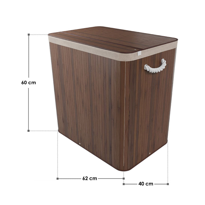 Bambus Wäschekorb Curly