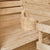 Sauna tonneau Spitzberg avec poêle de sauna